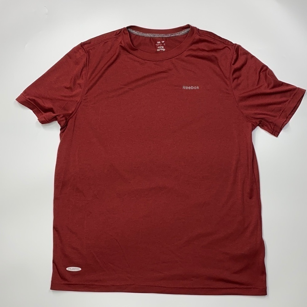 Reebok Play Dry Burgundy Shirt